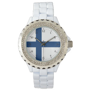 Montre Drapeau de la Finlande