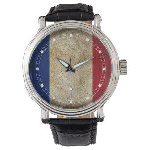 Montre Drapeau de la France (modèles multiples)