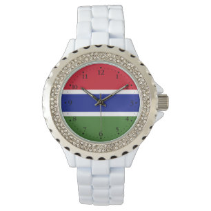 Montre Drapeau de la Gambie