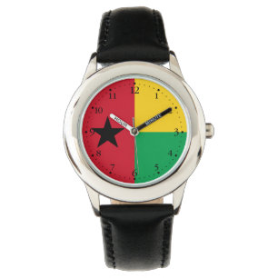 Montre Drapeau de la Guinée-Bissau