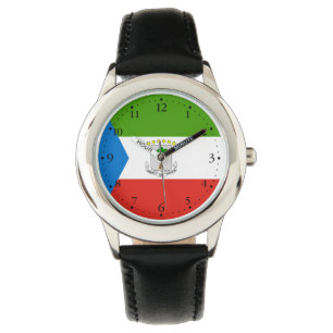 Montre Drapeau de la Guinée équatoriale