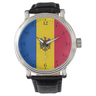 Montre Drapeau de la Moldavie