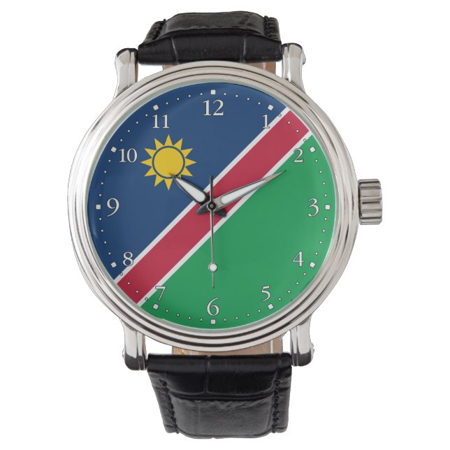 Montre Drapeau de la Namibie (devant)