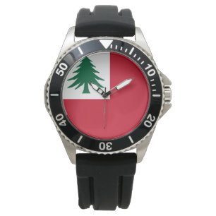 Montre Drapeau de la Nouvelle-Angleterre