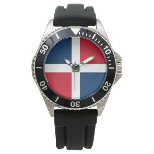Montre Drapeau de la République dominicaine