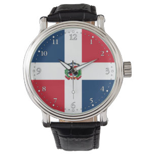 Montre Drapeau de la République Dominicaine