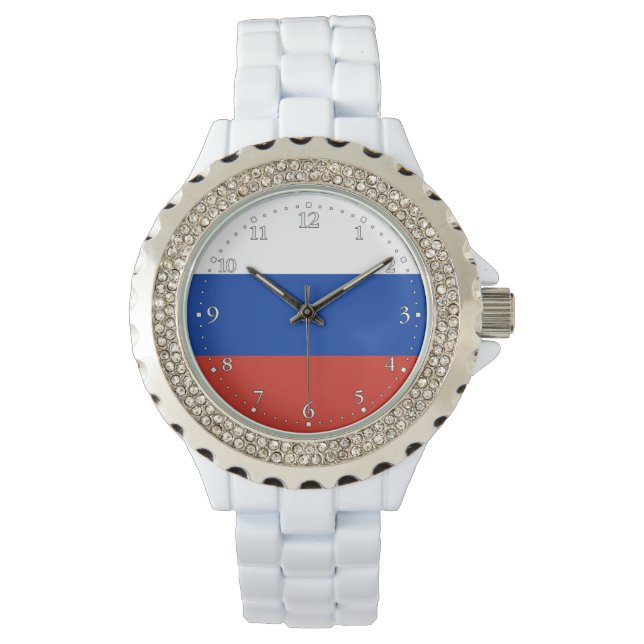 Montre Drapeau de la Russie (devant)
