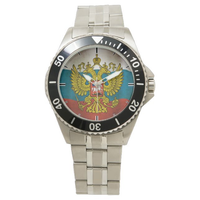Montre Drapeau de la Russie (devant)