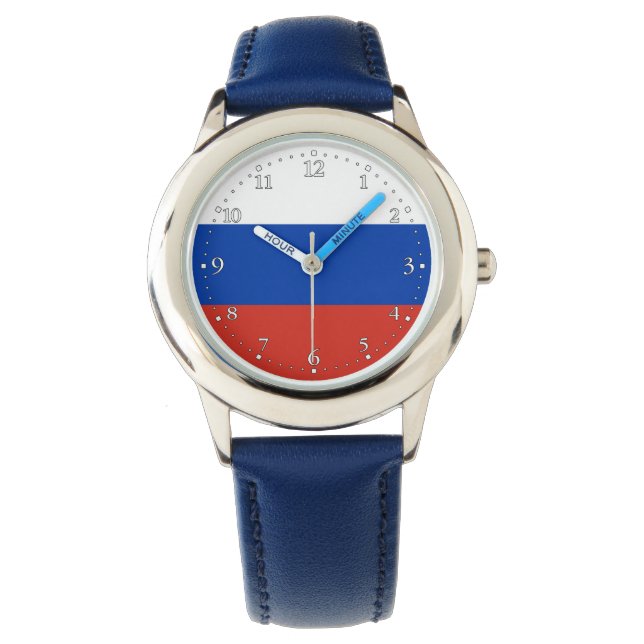 Montre Drapeau de la Russie (devant)