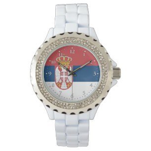 Montre Drapeau de la Serbie