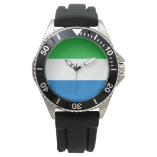 Montre Drapeau de la Sierra Leone