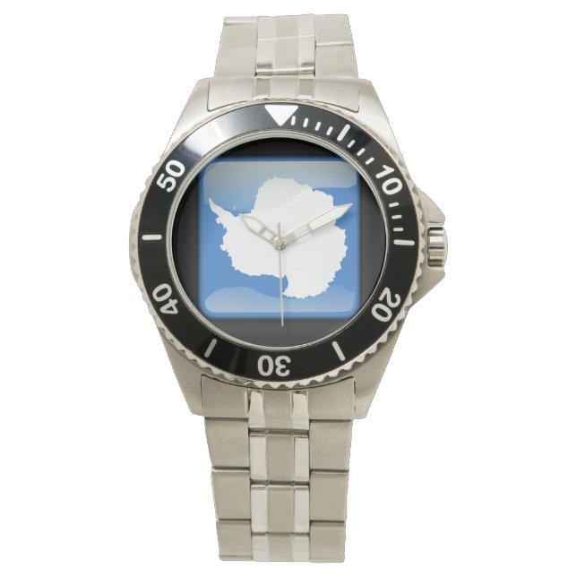Montre Drapeau de l'Antarctique (devant)