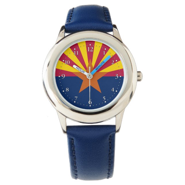 Montre Drapeau de l'Arizona (devant)