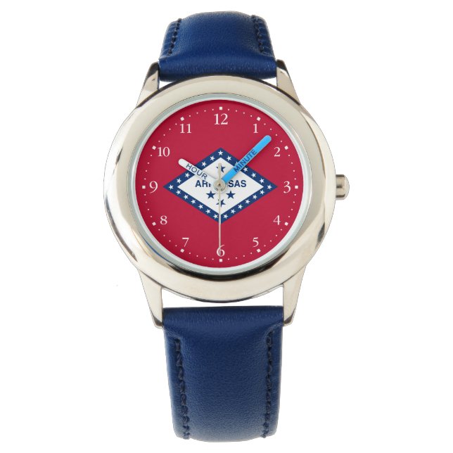 Montre Drapeau de l'Arkansas (devant)