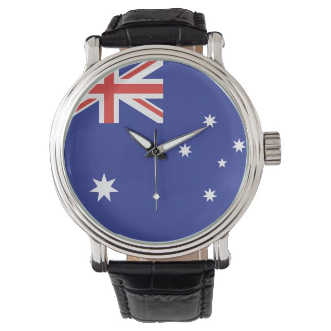 Montre Drapeau de l'Australie (devant)
