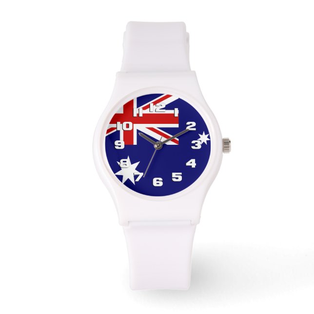 Montre Drapeau de l'Australie (Recto)