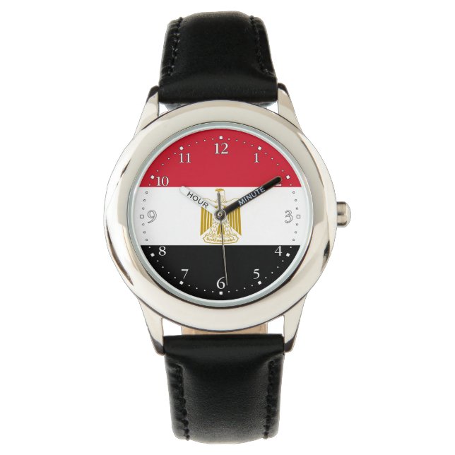 Montre Drapeau de l'Égypte (devant)