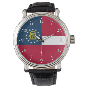 Montre Drapeau de l'État de Géorgie