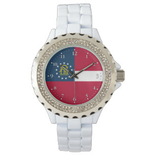 Montre Drapeau de l'État de Géorgie