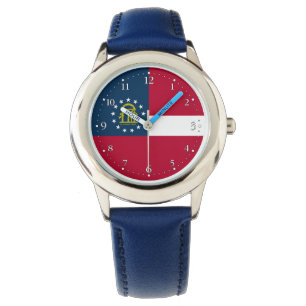 Montre Drapeau de l'État de Géorgie
