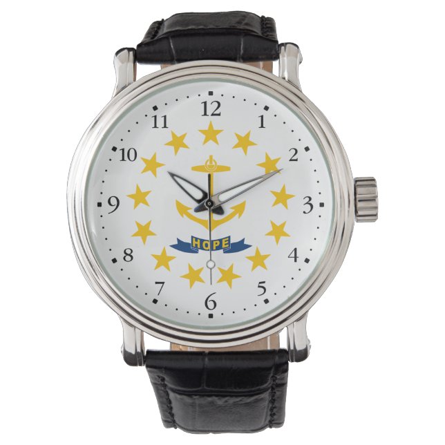 Montre Drapeau de l'État de Rhode Island (devant)