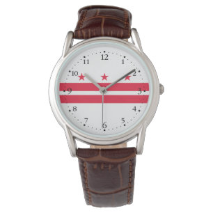 Montre Drapeau de l'État de Washington DC