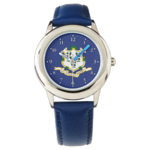 Montre Drapeau de l'État du Connecticut