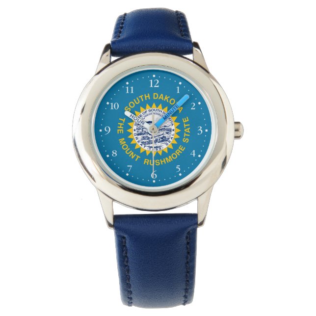 Montre Drapeau de l'État du Dakota du Sud (devant)
