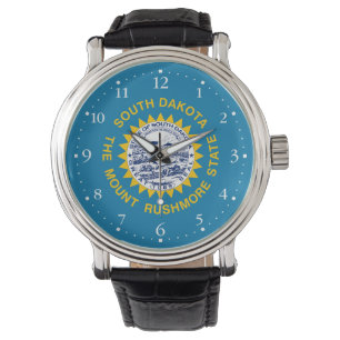 Montre Drapeau de l'État du Dakota du Sud