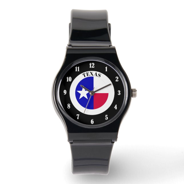 Montre Drapeau de l'État du Texas (Recto)