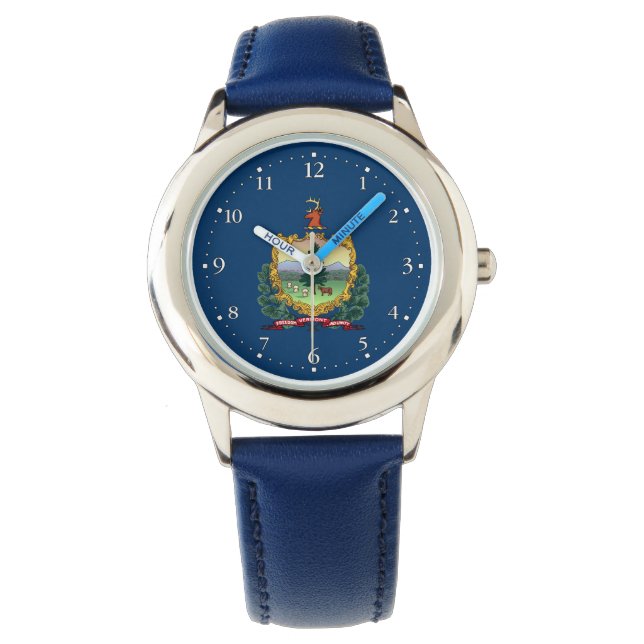 Montre Drapeau de l'État du Vermont (devant)
