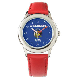 Montre Drapeau de l'État du Wisconsin