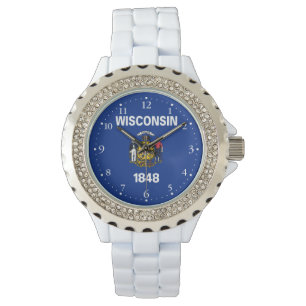 Montre Drapeau de l'État du Wisconsin