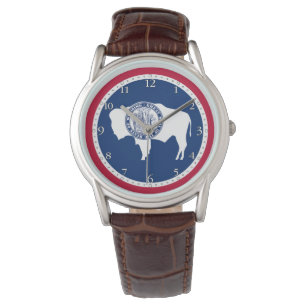 Montre Drapeau de l'État du Wyoming