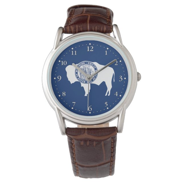 Montre Drapeau de l'État du Wyoming (devant)