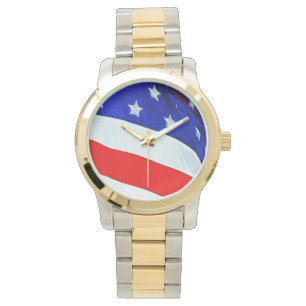 Montre Drapeau de l'impressionnisme Abstrait américain