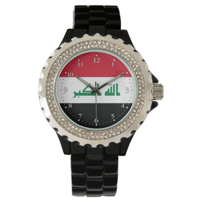 Montre Drapeau de l'Irak (devant)