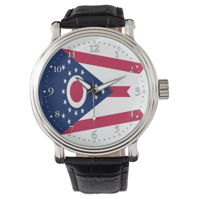 Montre Drapeau de l'Ohio (devant)