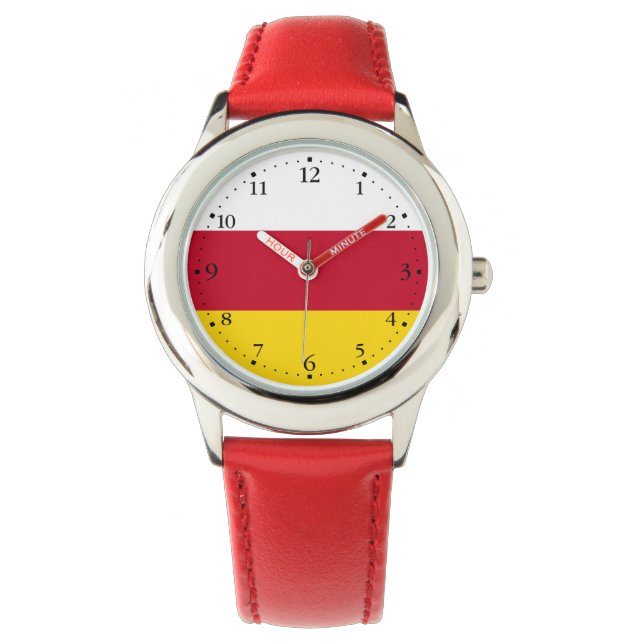 Montre Drapeau de l'Ossétie du Nord (devant)