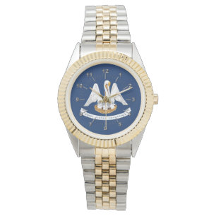 Montre Drapeau de Louisiane