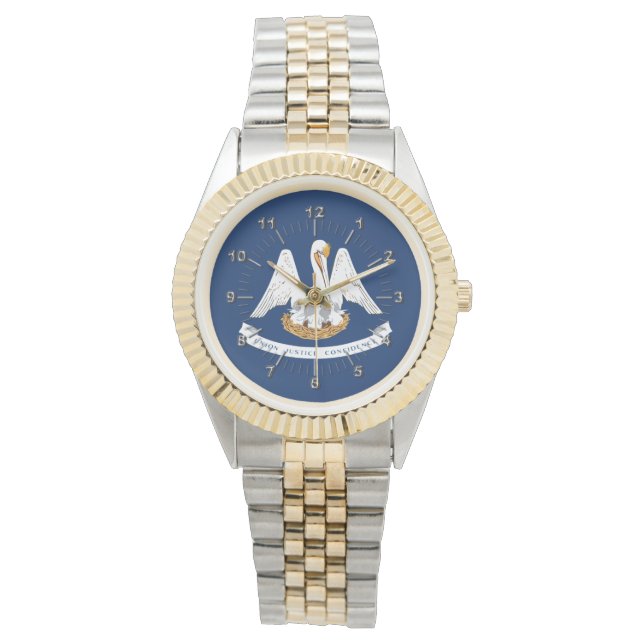 Montre Drapeau de Louisiane (devant)