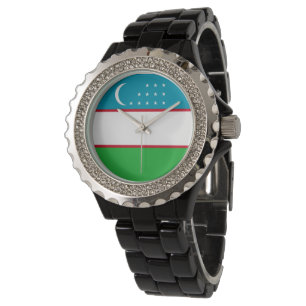 Montre Drapeau de l'Ouzbékistan
