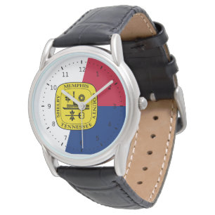 Montre Drapeau de Memphis, Tennessee