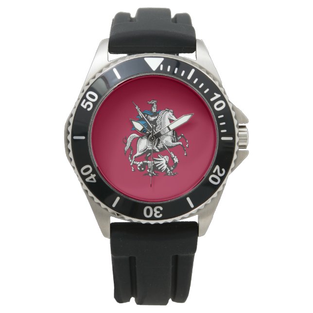Montre Drapeau de Moscou (capitale russe) (devant)