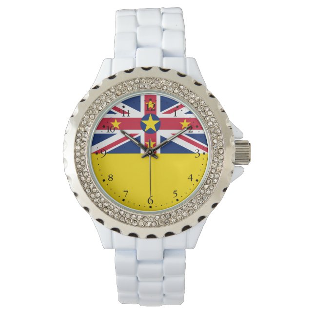 Montre Drapeau de Niue (devant)