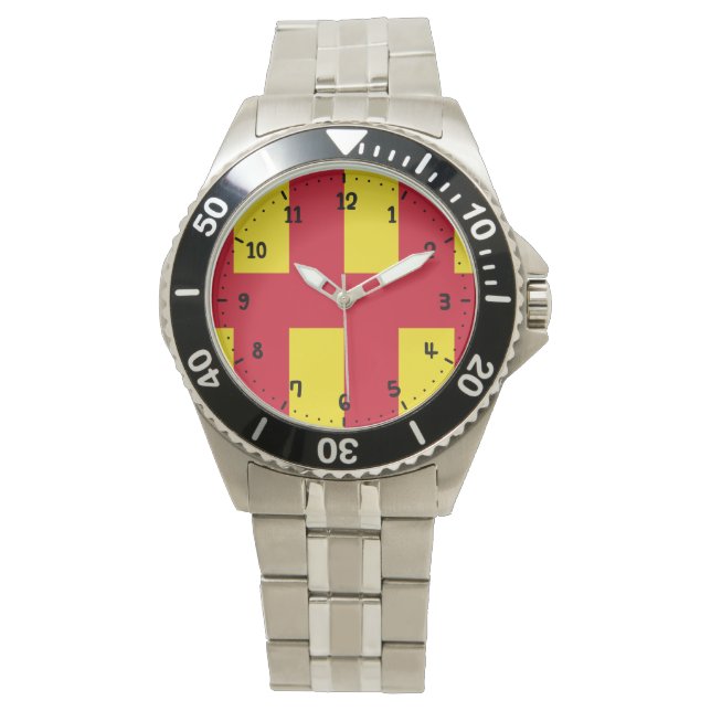Montre Drapeau de Northumberland Watch (devant)