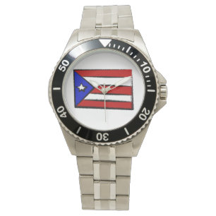Montre Drapeau de Porto Rico