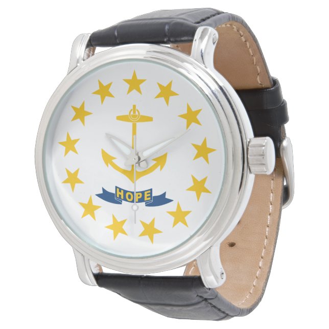 Montre Drapeau de Rhode Island (Incliné)