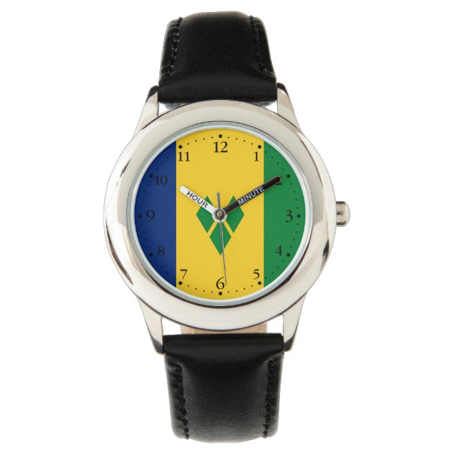 Montre Drapeau de Saint-Vincent (devant)