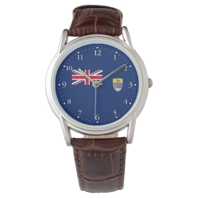 Montre Drapeau de Sainte-Hélène (devant)